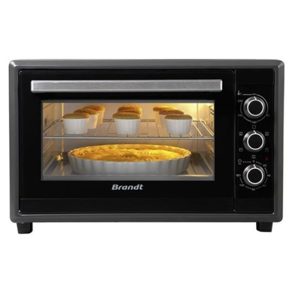 Four Posable électrique BRANDT 55L ventilé Noir (FC55MUB) Four Posable électrique BRANDT 55L ventilé Noir (FC55MUB)